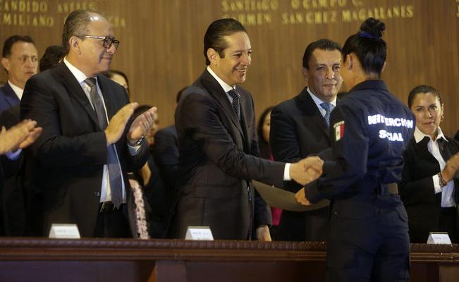  Domínguez: certificado 99% de personal policiaco