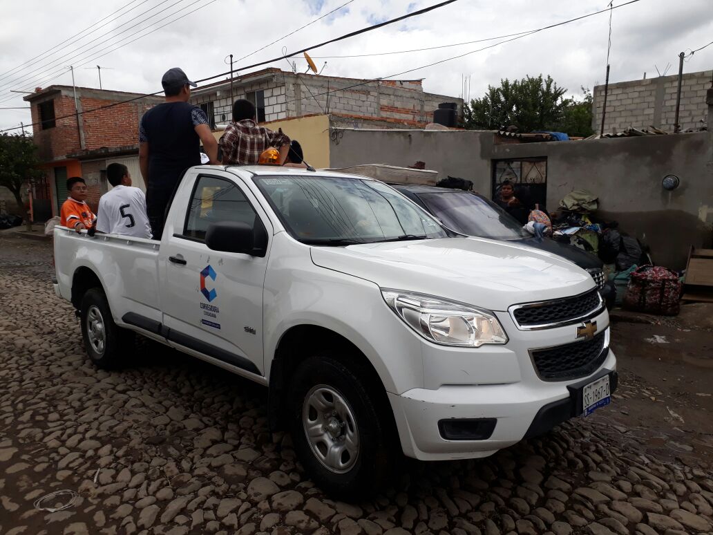  Corregidora apoya con trabajos de limpieza a San Juan del Río