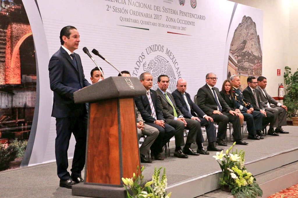  Inauguran Pancho Domínguez 2° sesión ordinaria de la Conferencia Nacional del Sistema Penitenciario