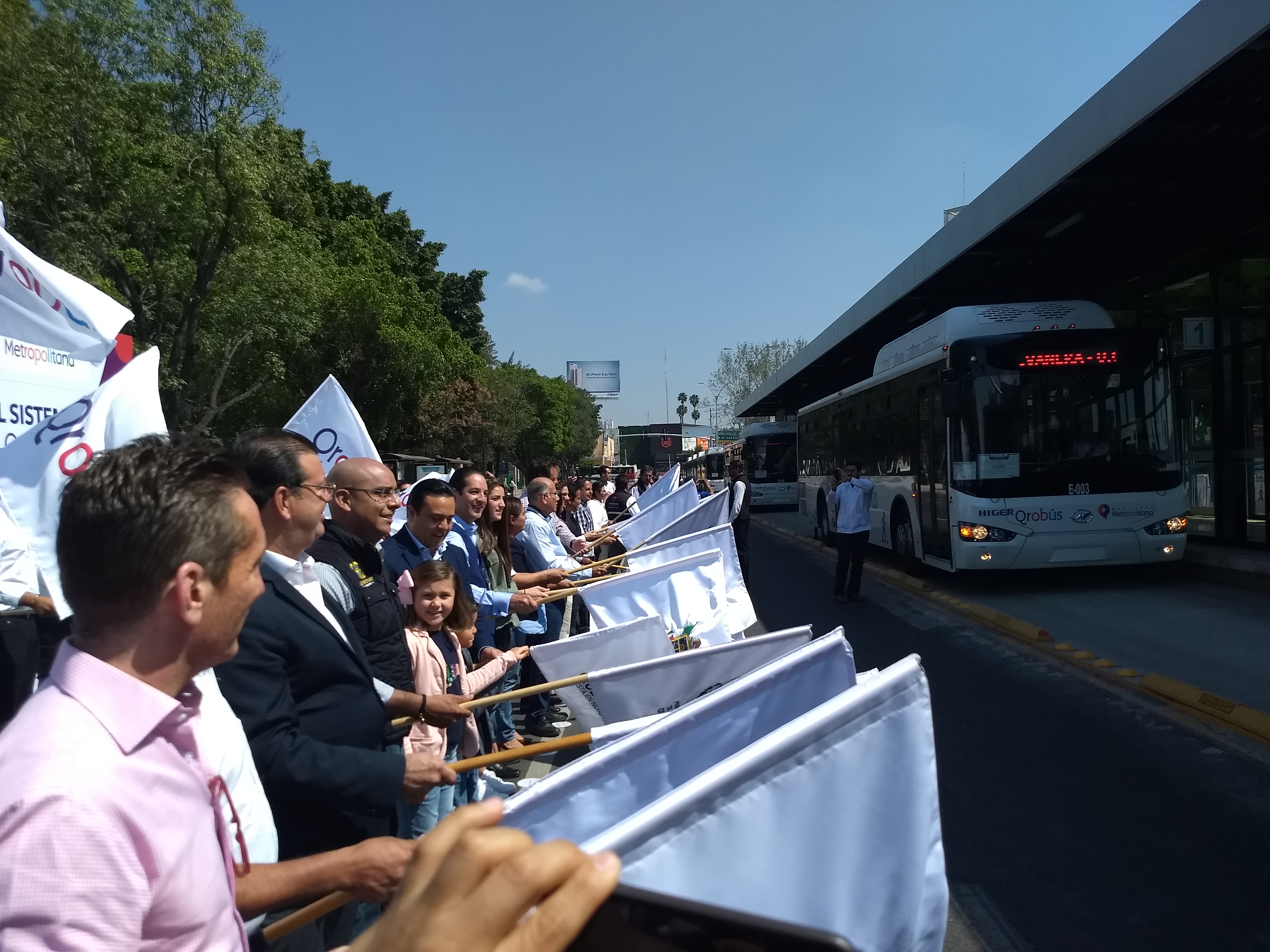  Arranca formalmente nuevo sistema de transporte Qrobús