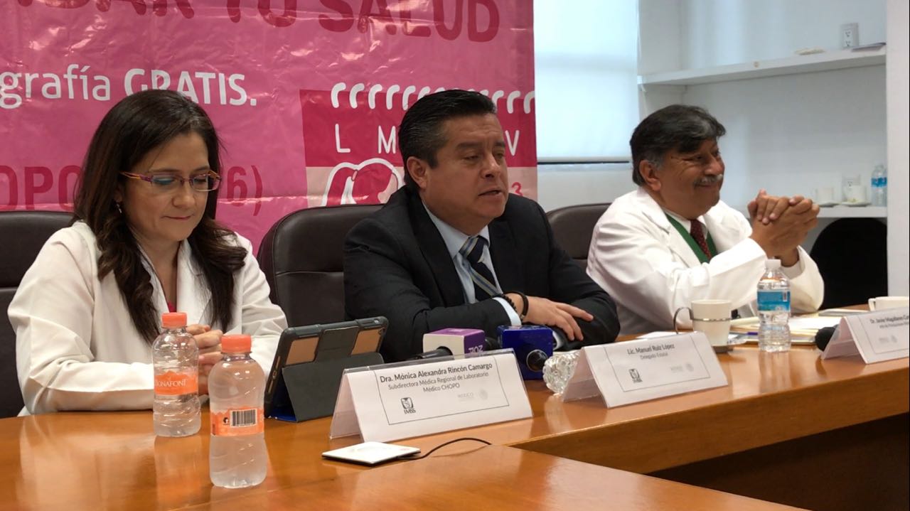 Lanza IMSS Querétaro y laboratorios Chopo campaña de mastografías gratuitas para combatir el cáncer de mama