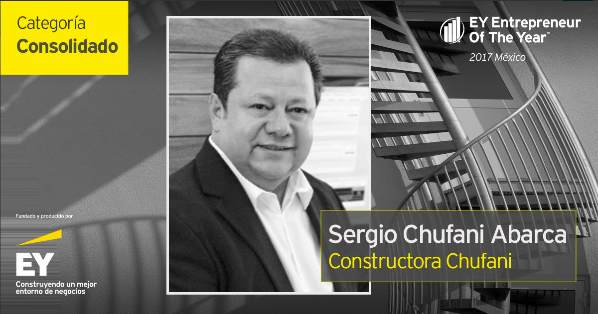  El queretano Sergio Chufani es el emprendedor del año en México y representará al país a nivel internacional
