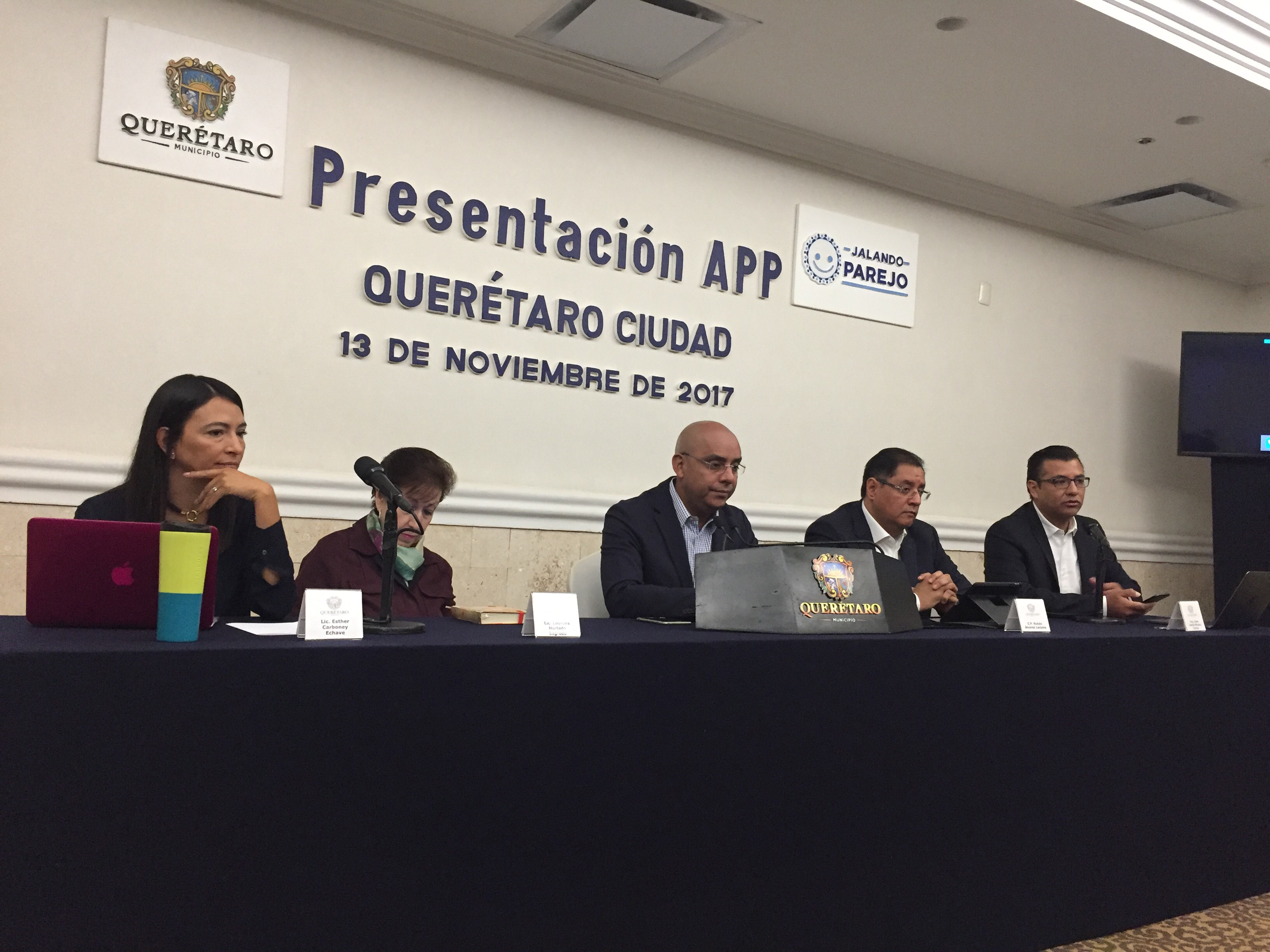  Autoridades municipales de la capital presentan aplicación digital “Visita Querétaro”