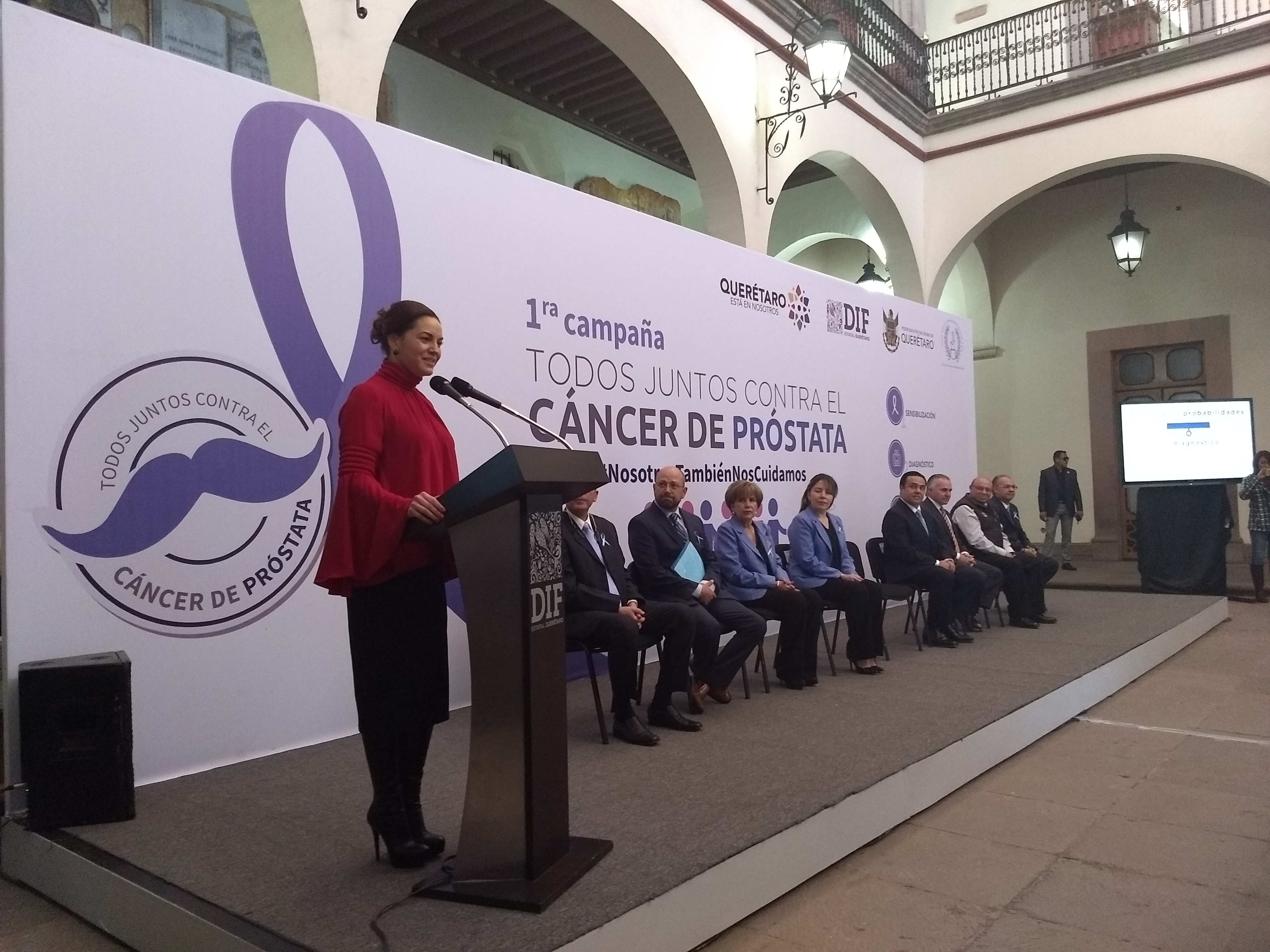  Arrancan campaña contra el cáncer de próstata en Querétaro