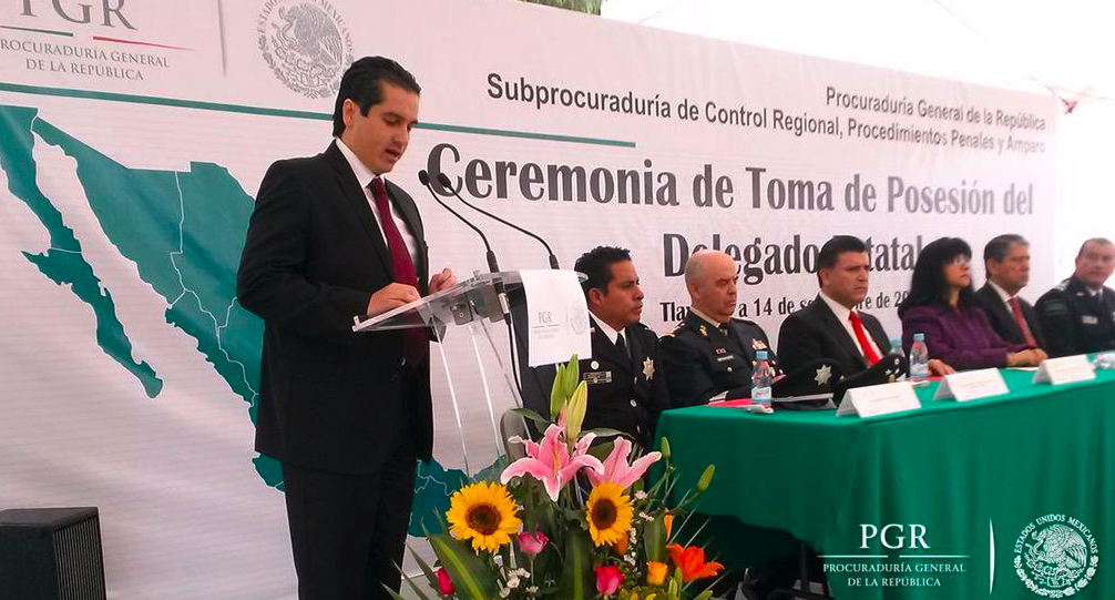  David Alejandro Macedo Santos, nuevo delegado de la PGR en Querétaro
