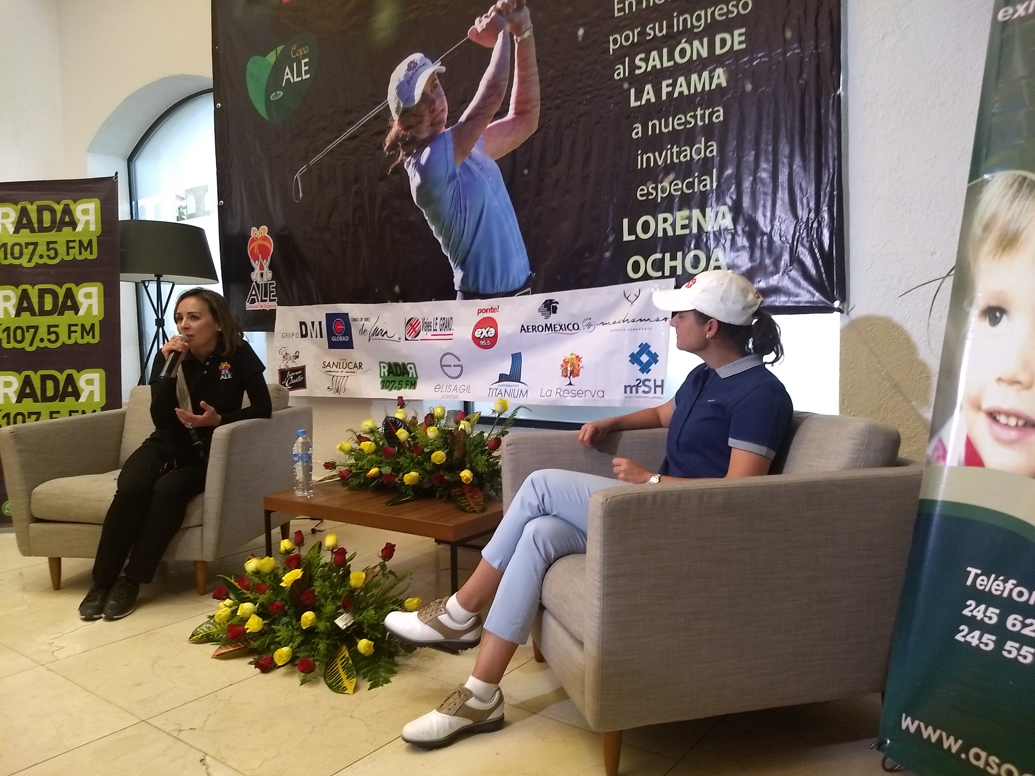  Con participación de Lorena Ochoa, organizan torneo de golf para pacientes renales