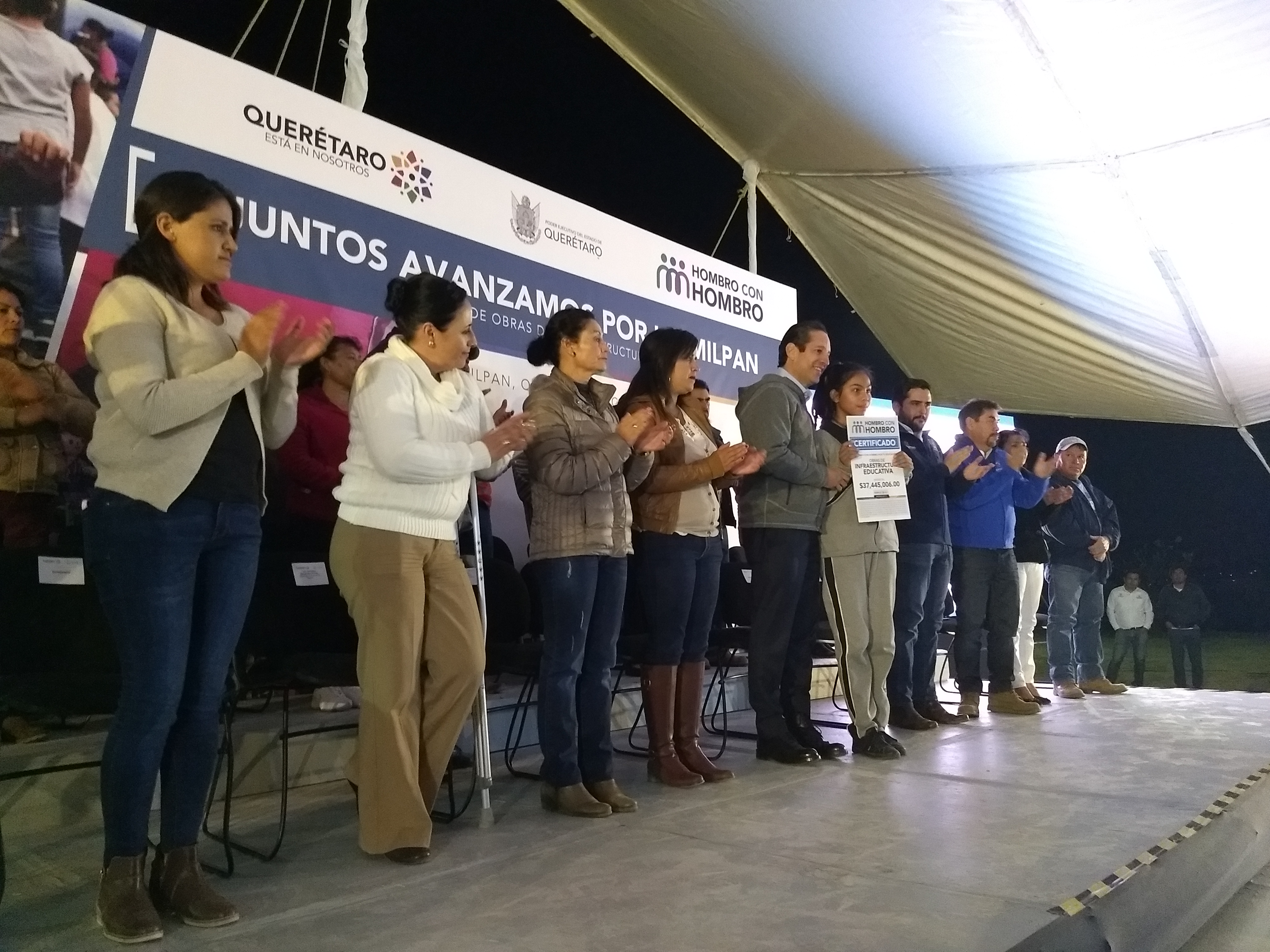  Anuncia Pancho Domínguez inversión de 20.8 mdp en Huimilpan