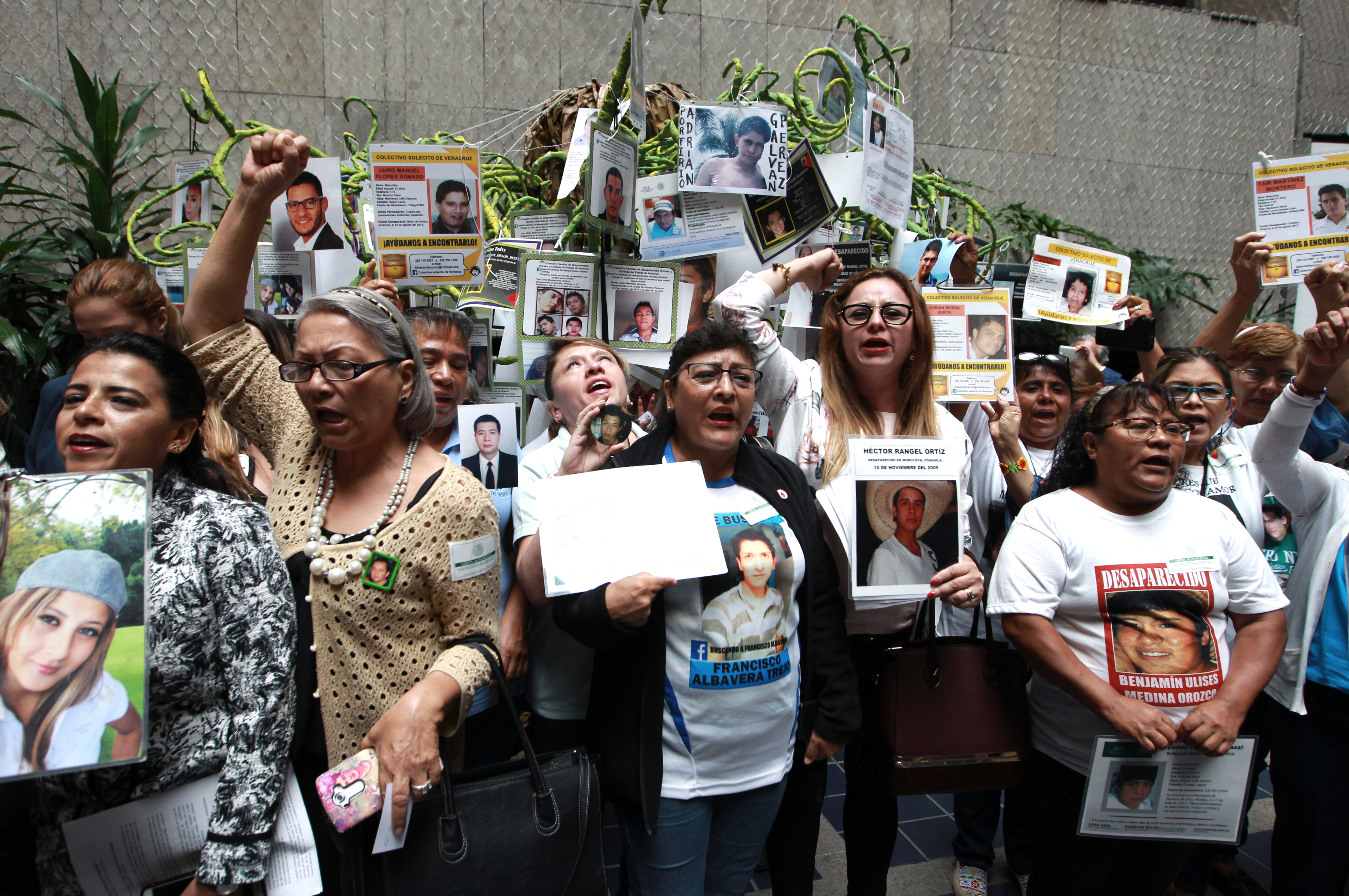  ONU pide a México que mejore la situación de víctimas de desapariciones