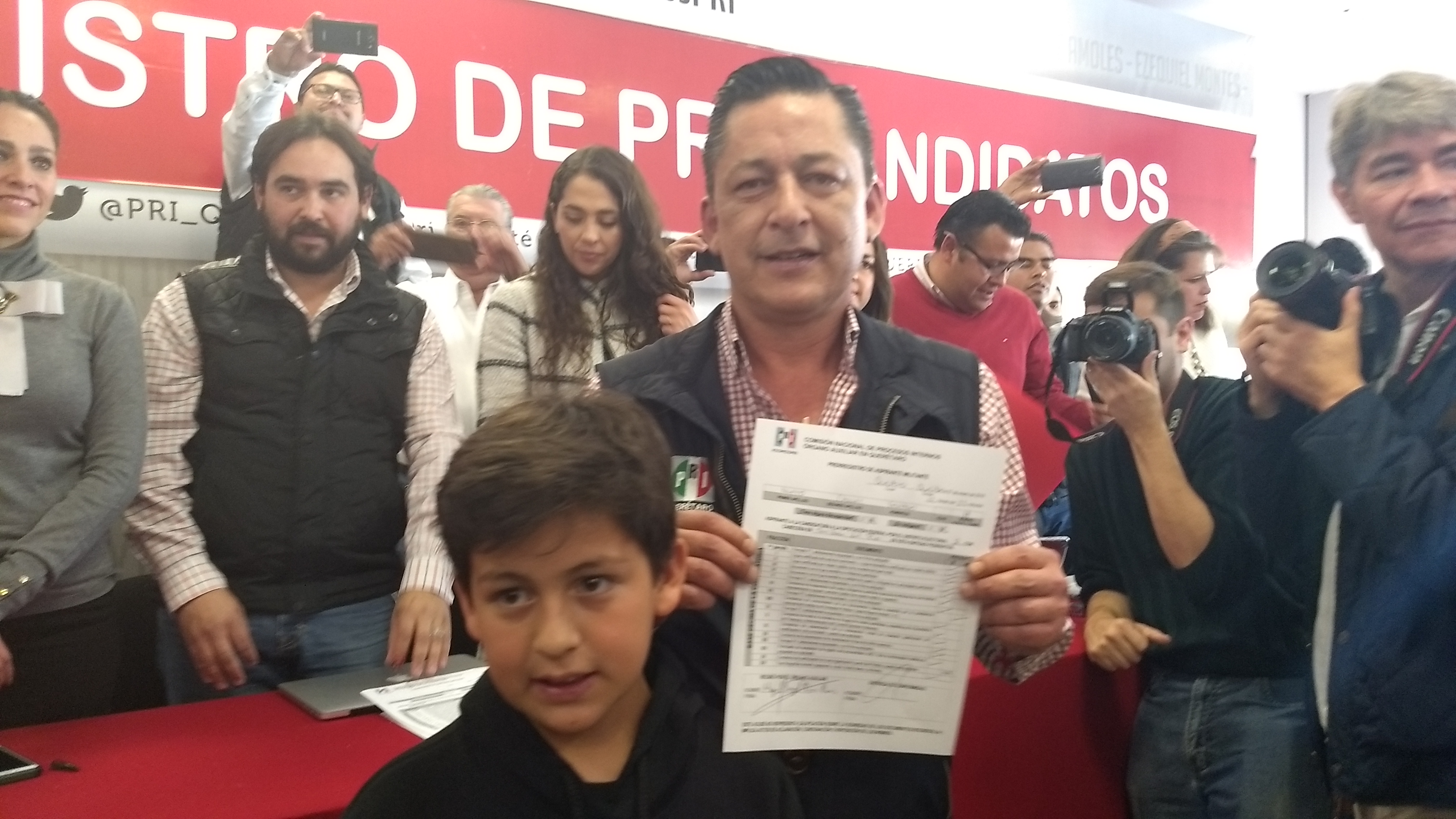  Gustavo Nieto, David Palacios y ‘Chicovel’ Alcocer ya son precandidatos a una diputación federal del PRI
