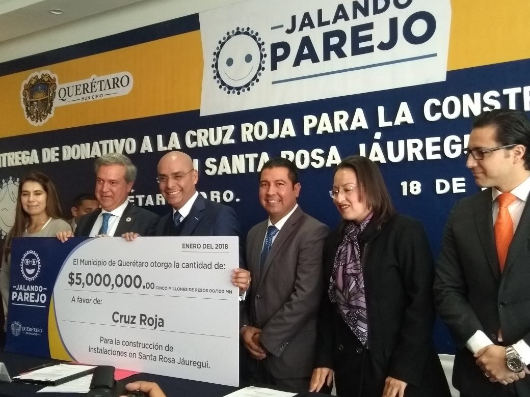  Cruz Roja anuncia construcción de nueva sede en Santa Rosa Jáuregui