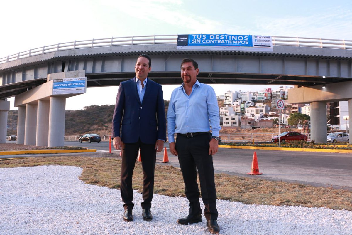  Entrega Pancho Domínguez obra de ampliación carretera en tramo Milenio-El Mirador