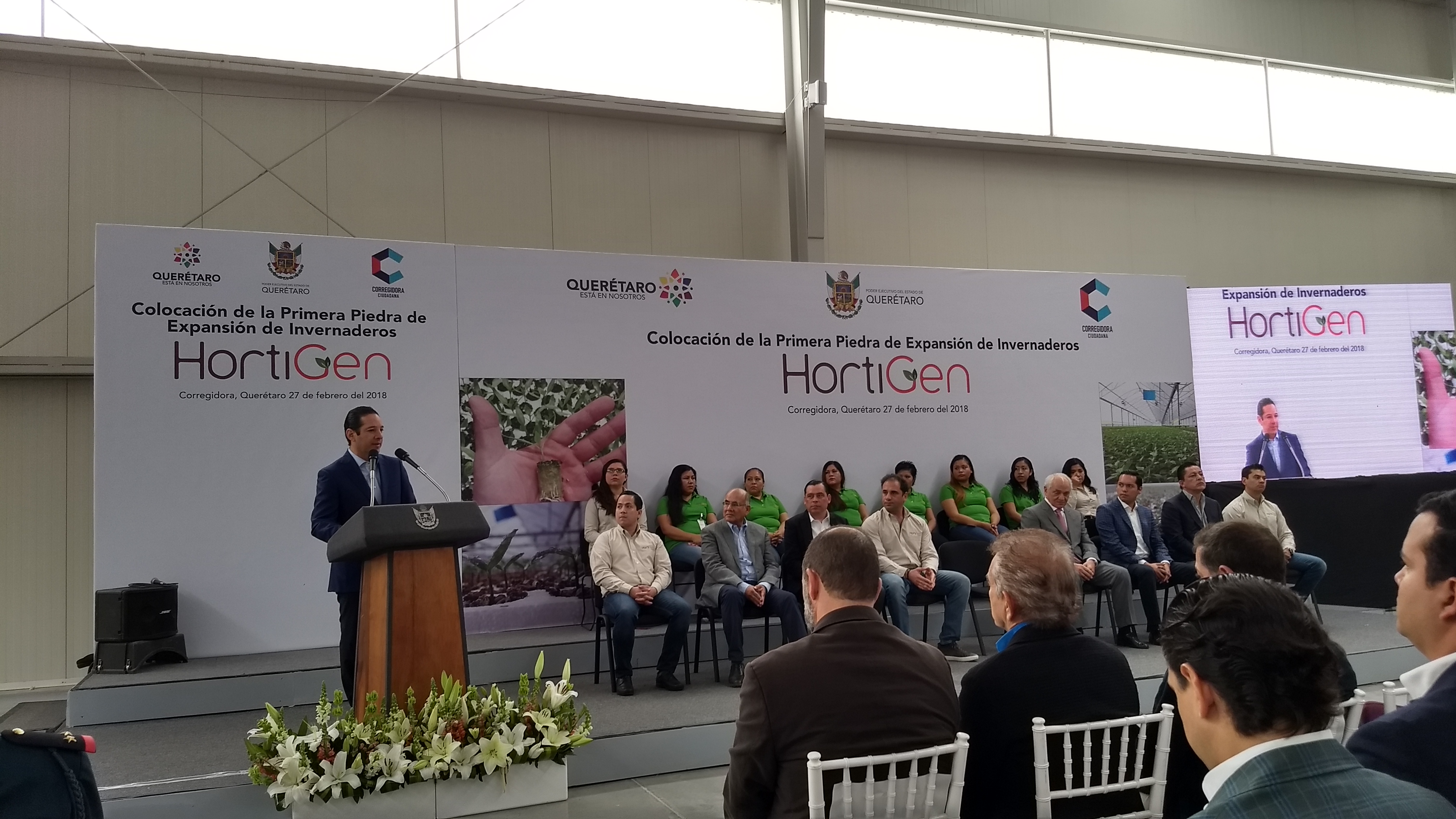  Ampliación de empresa Hortigen generará 500 empleos en Corregidora