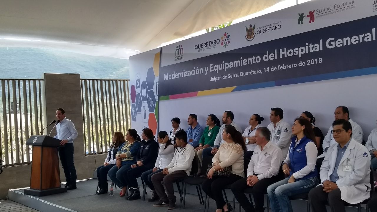  Gobierno de Querétaro invierte más de 88 mdp en Hospital General de Jalpan