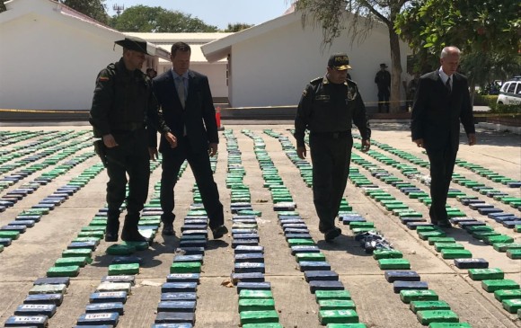  Incauta Colombia mA?s de 2 toneladas de cocaA�na con destino a MA�xico