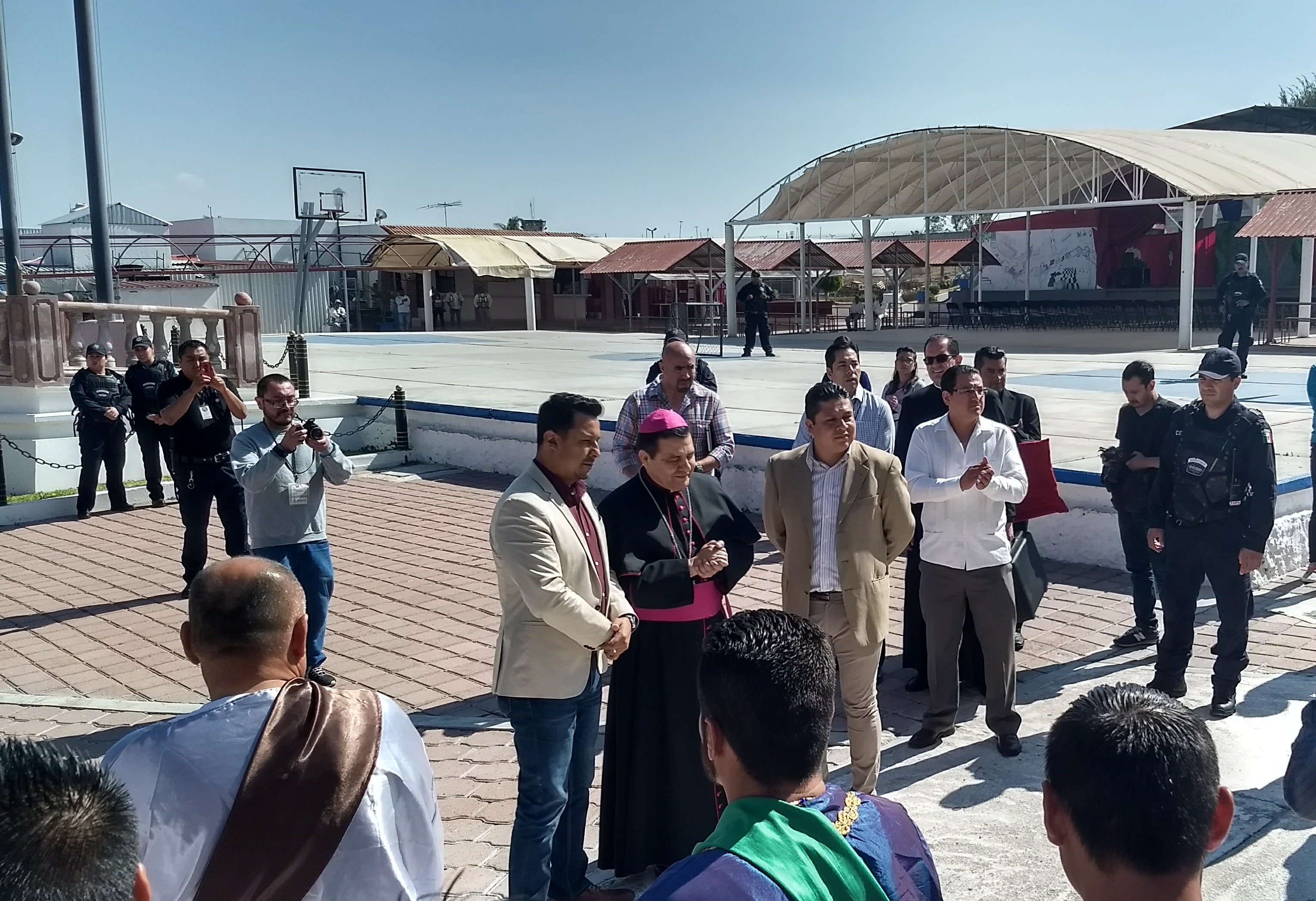  Presos se alistan para representar viacrucis en el penal de San JosA� el Alto