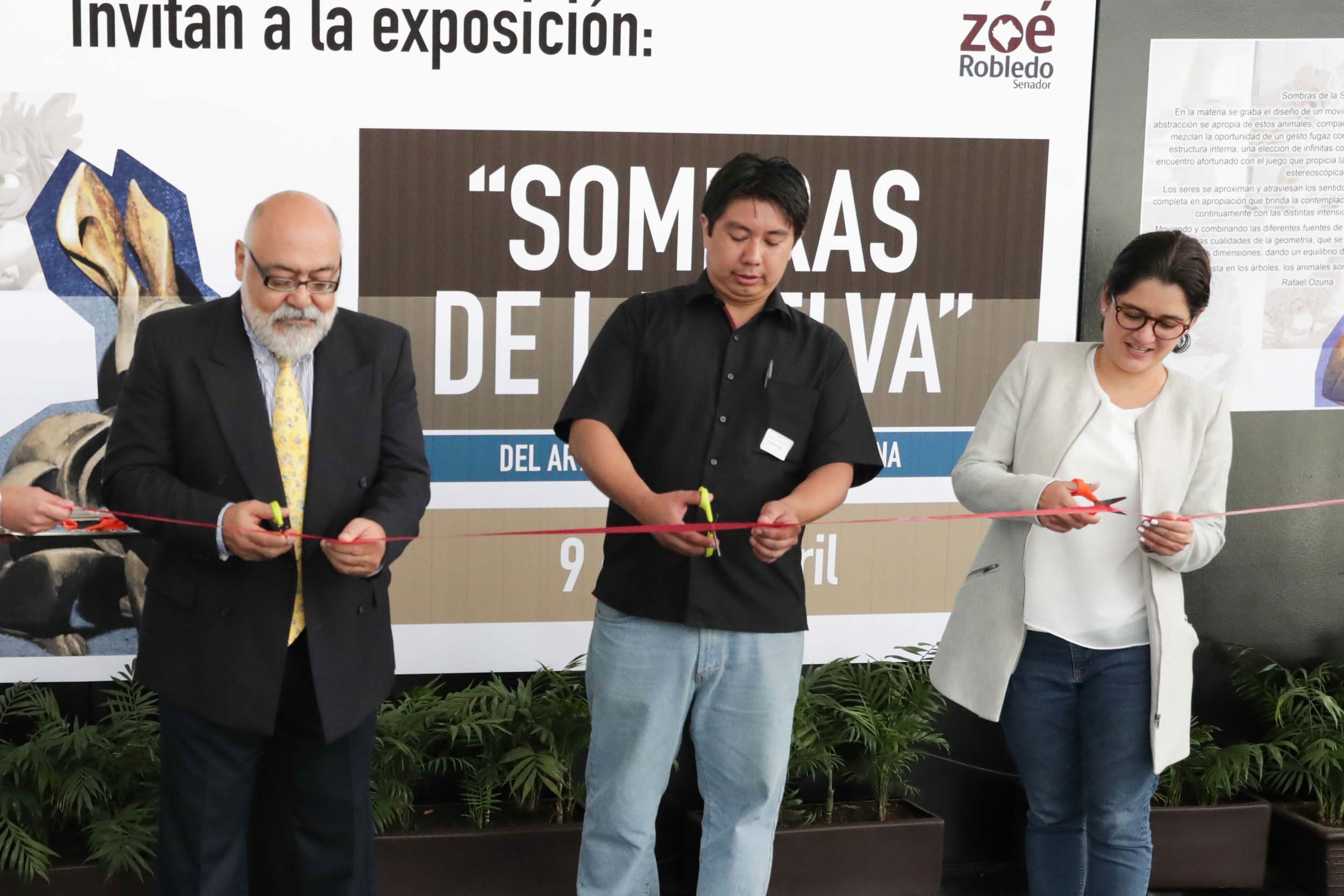  Senado alberga la exposiciA?n “Sombras de la Selva”