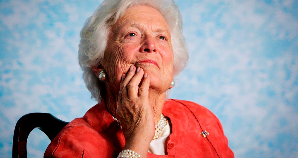  MuriA? Barbara Bush a los 92 aA�os de edad