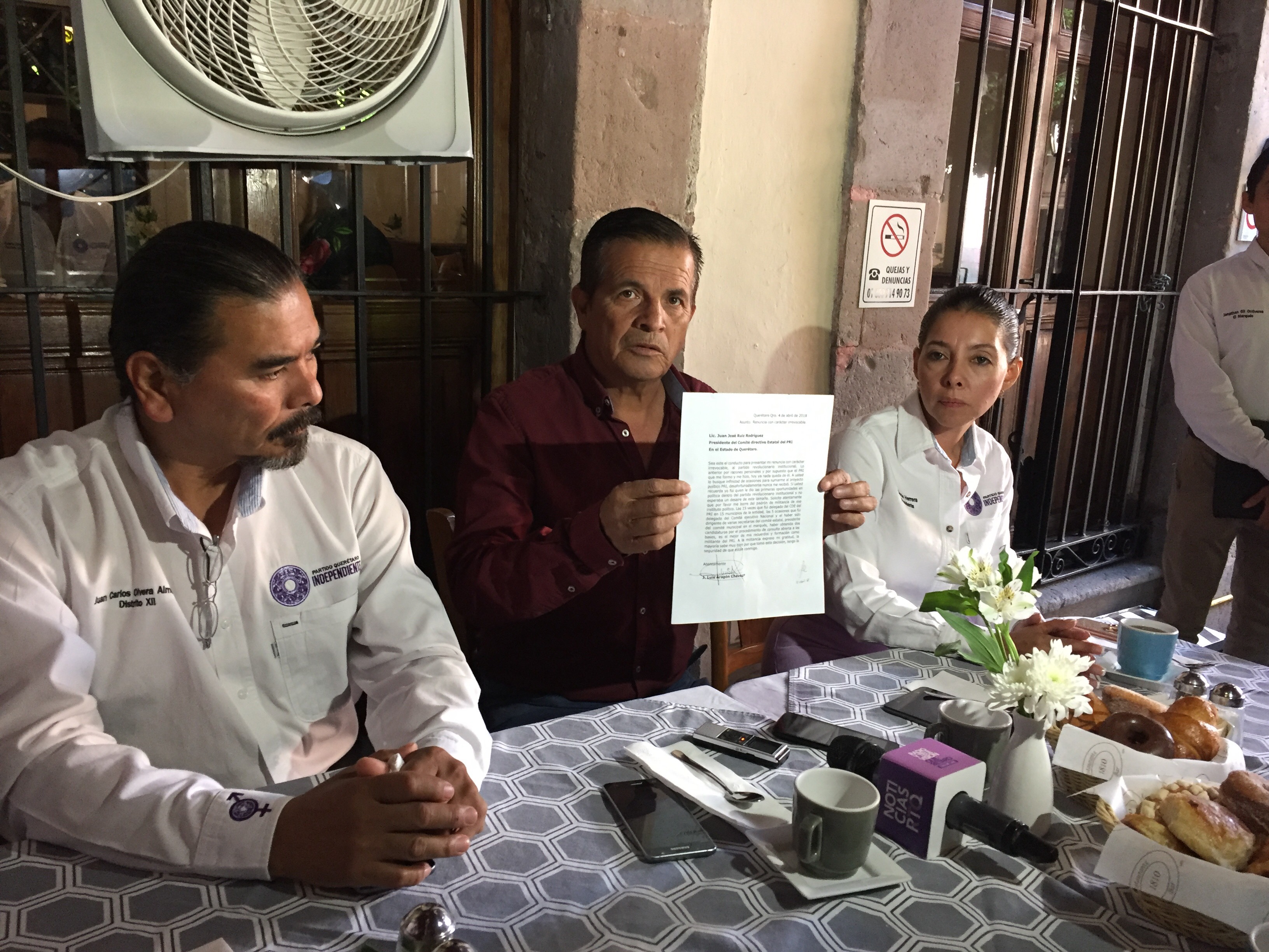  Renuncia JosA� Luis AragA?n al PRI tras 44 aA�os de militancia; denuncia falta de apertura de Juan JosA� Ruiz