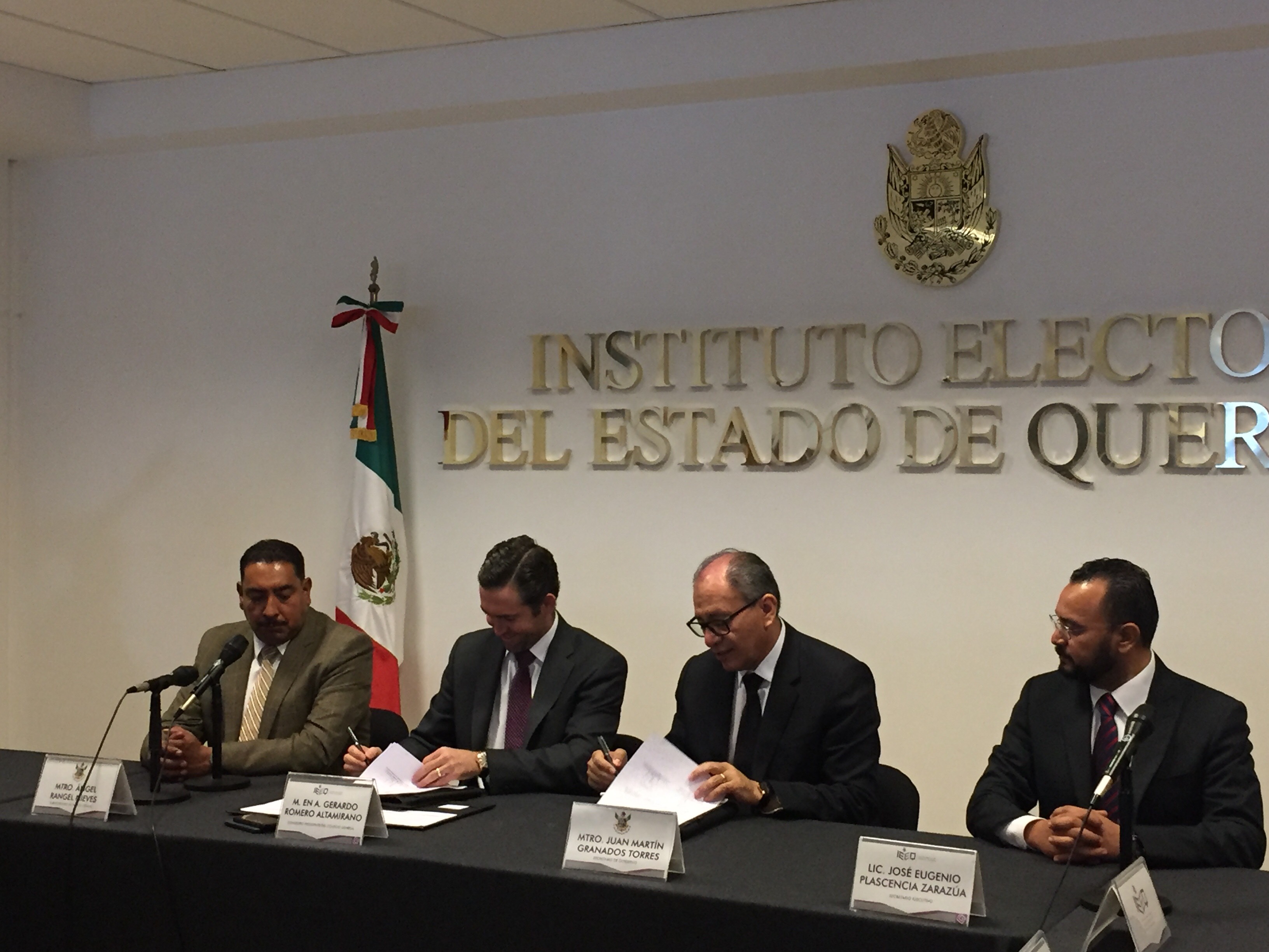  IEEQ y policA�as de los 18 municipios colaborarA?n para garantizar seguridad en las elecciones