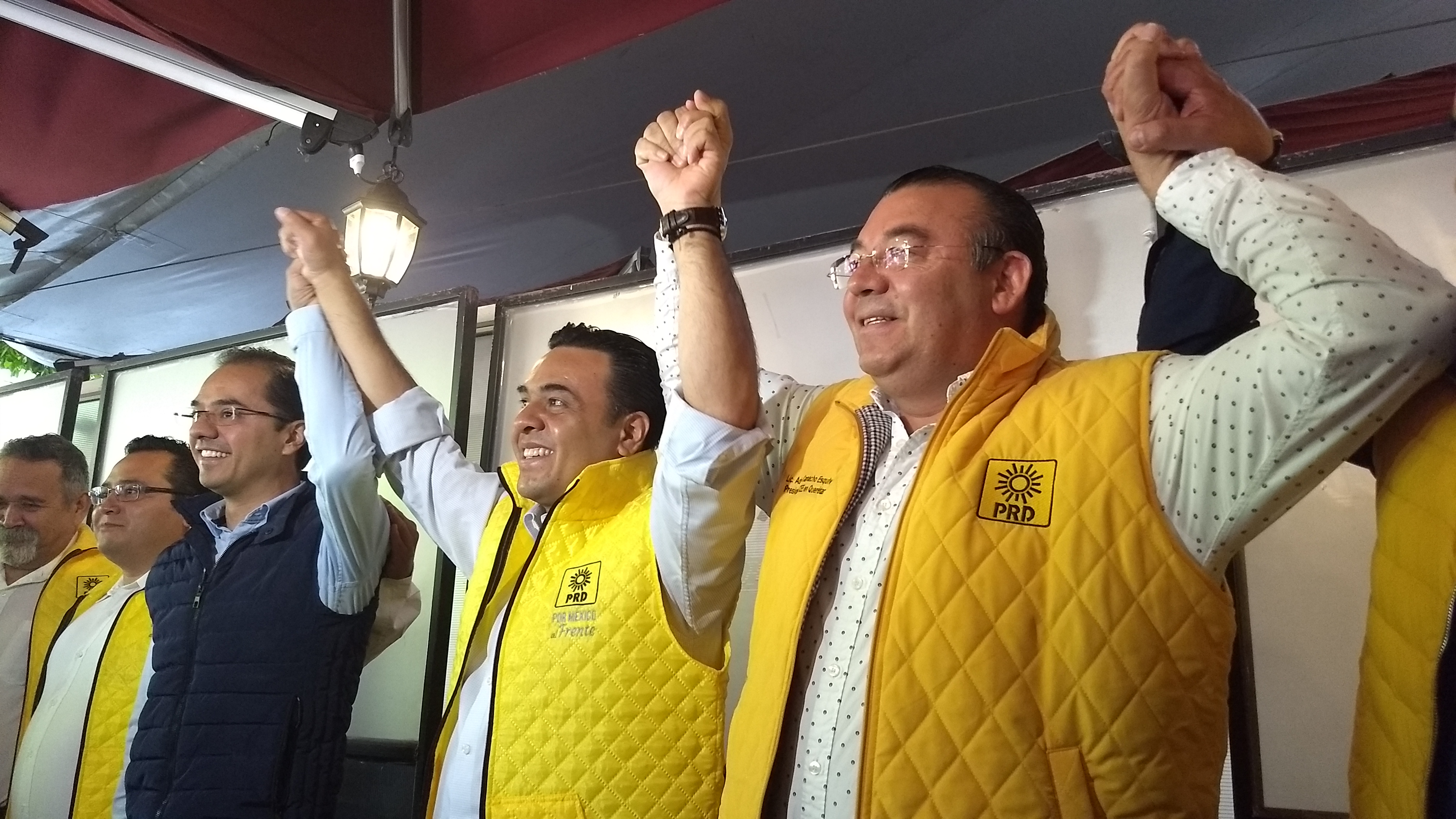  Presenta PRD a Luis B. Nava como su candidato a la capital de QuerA�taro