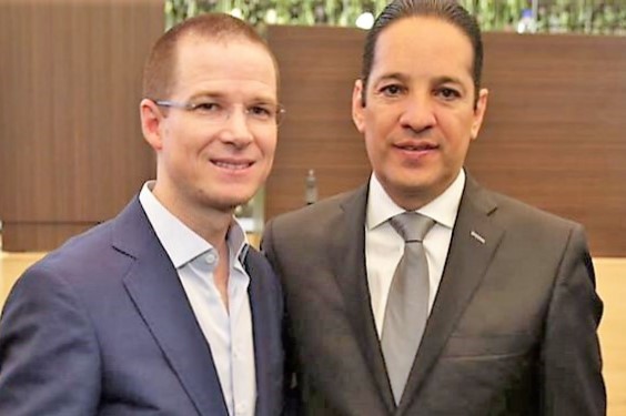 Gobernador DomA�nguez ServiA�n reitera su apoyo al candidato presidencial Ricardo Anaya