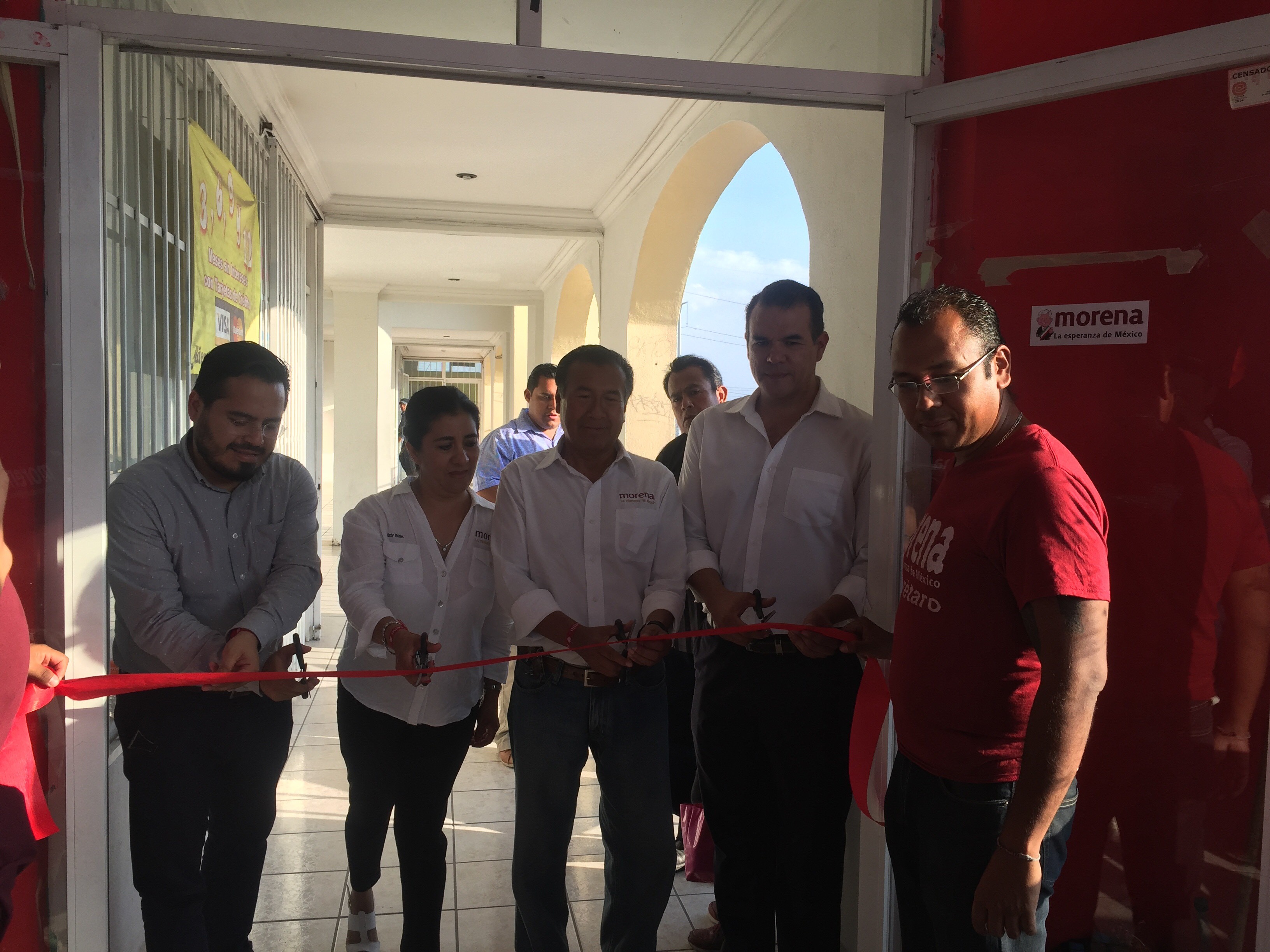  Morena inaugura su casa de enlace en el Tercer Distrito Electoral local