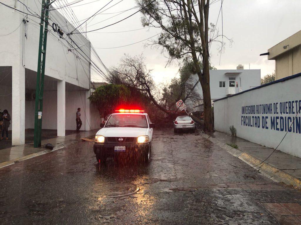  Gobierno de QuerA�taro estA? listo para apoyar a personas afectadas por lluvias
