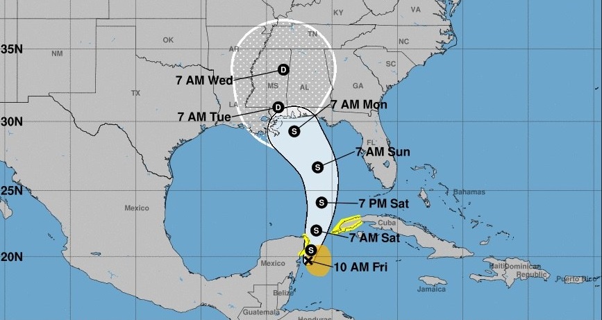  “Alberto”, primera tormenta de la temporada de huracanes en el Atlántico