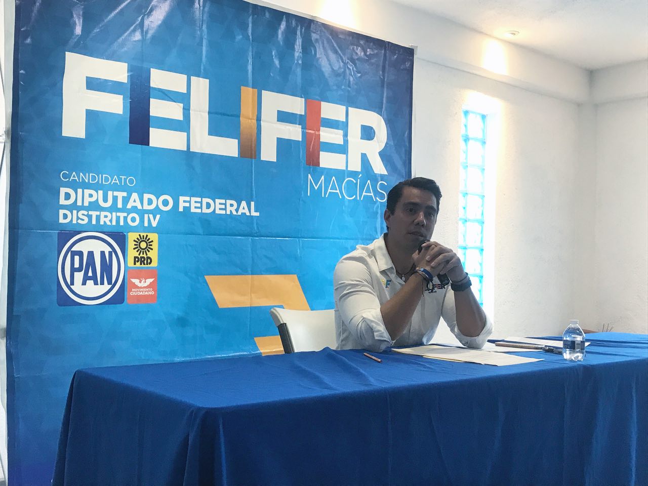  Felifer Macías propondrá combatir deserción escolar y prisión oficiosa preventiva para robo a casa habitación