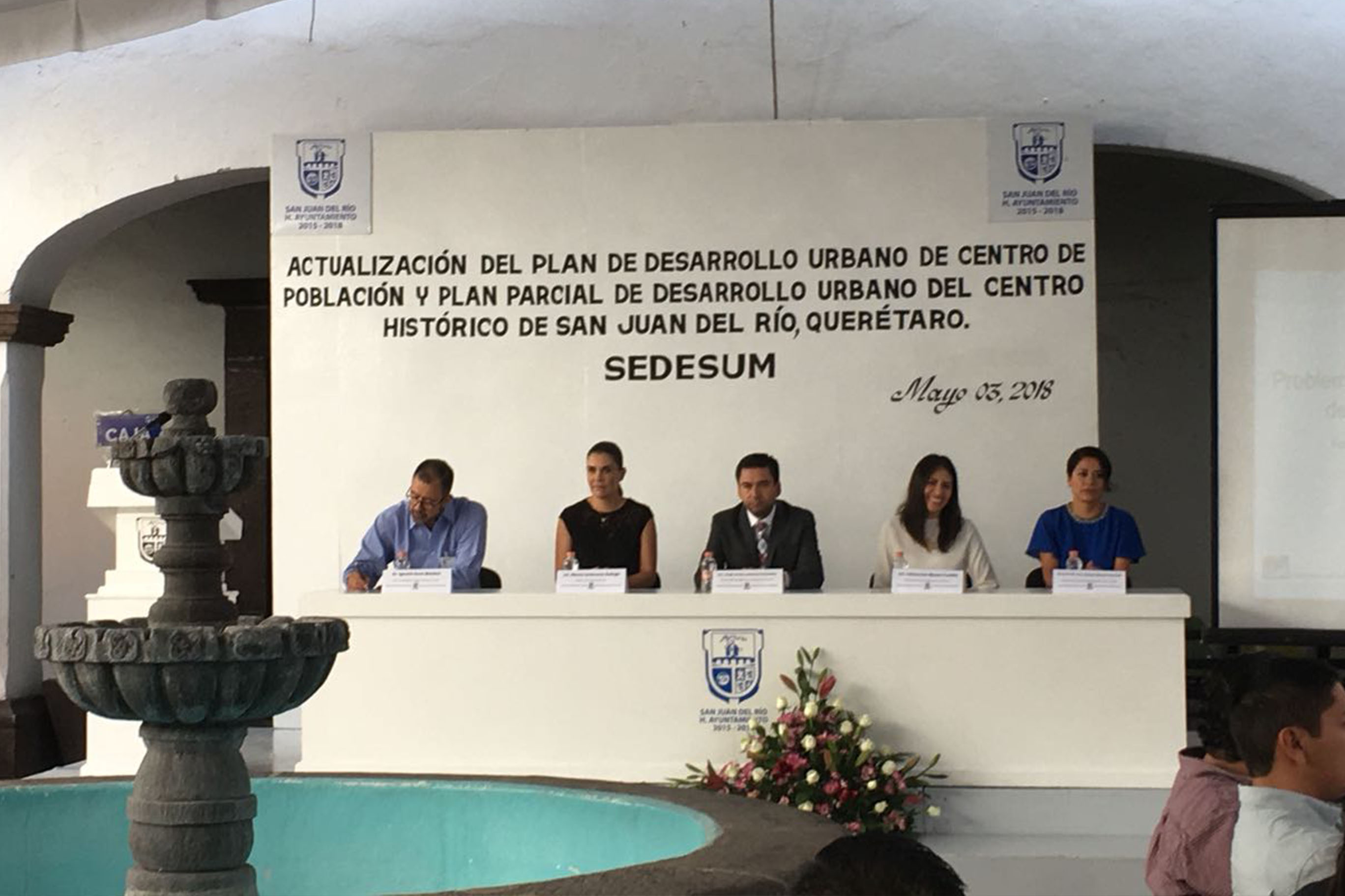  Gobierno de San Juan del Río organiza foros para actualizar planes de desarrollo