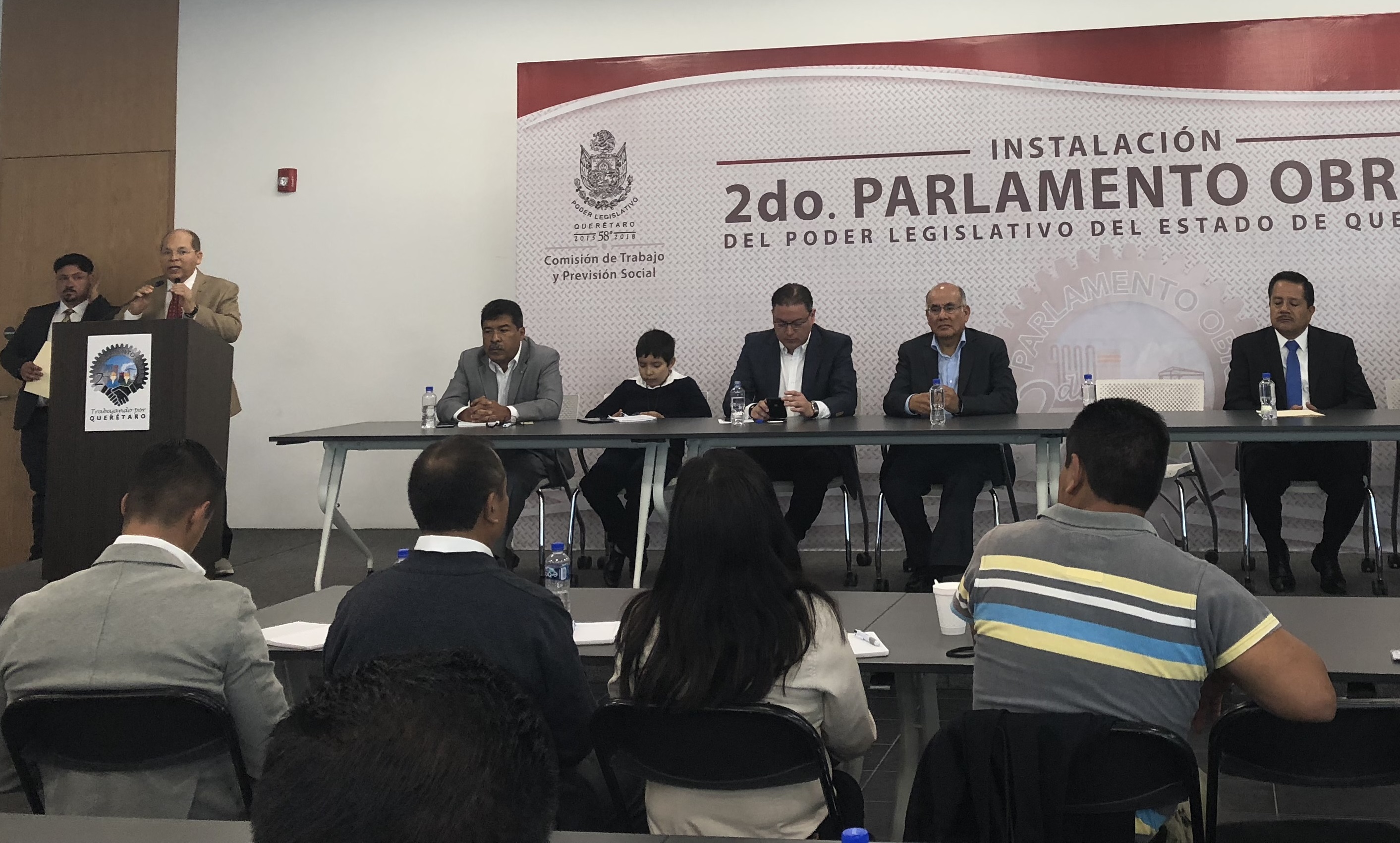  Instala Congreso local “2° Parlamento Obrero” para impulsar reformas en beneficio de los trabajadores