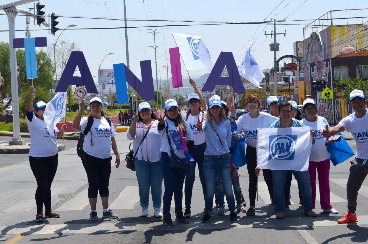  Tania Palacios Kuri inicia campaña con recorridos por el III Distrito local
