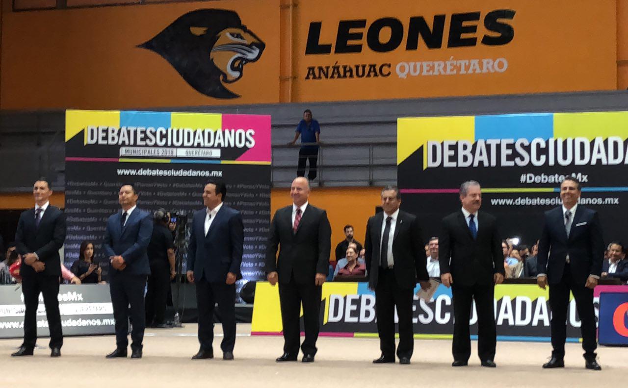  Debaten los candidatos a la presidencia municipal de Querétaro