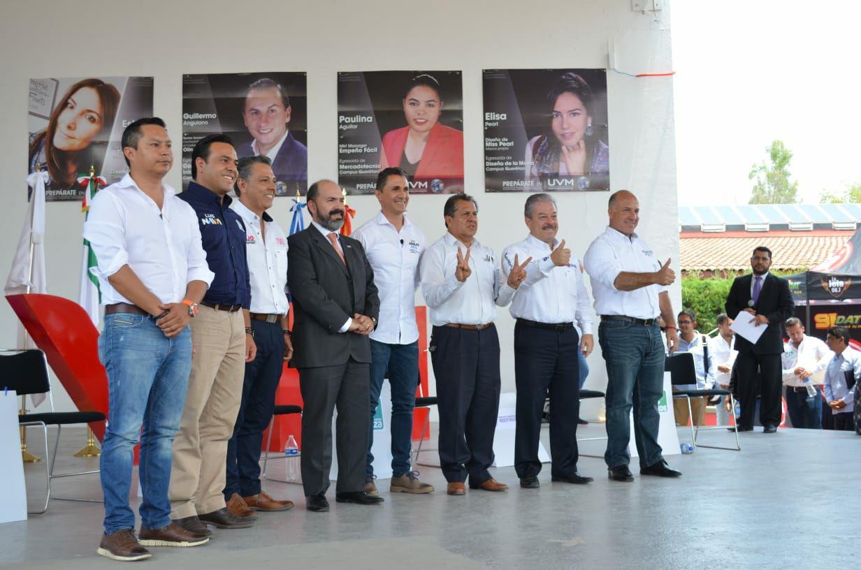  Candidatos a la alcaldía de Querétaro debaten en la UVM