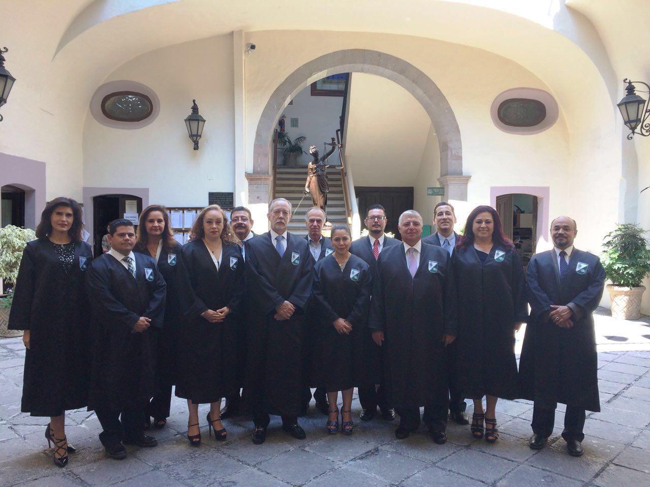  Magistrados García Alcocer y Garfias Sitges se despiden del Tribunal Superior de Justicia de Querétaro