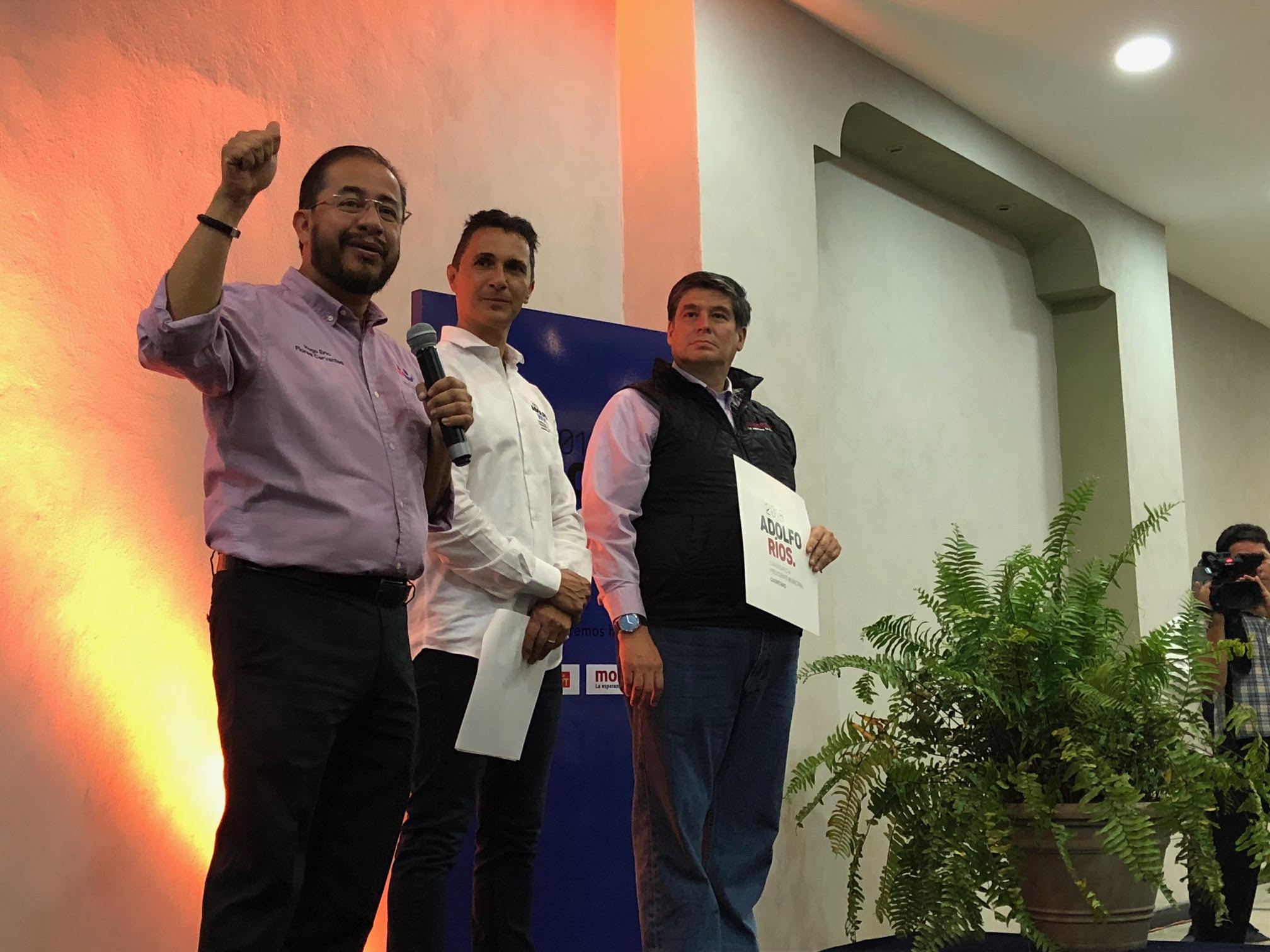  Adolfo Ríos se compromete a crear plataforma ciudadana para fiscalizar recursos municipales