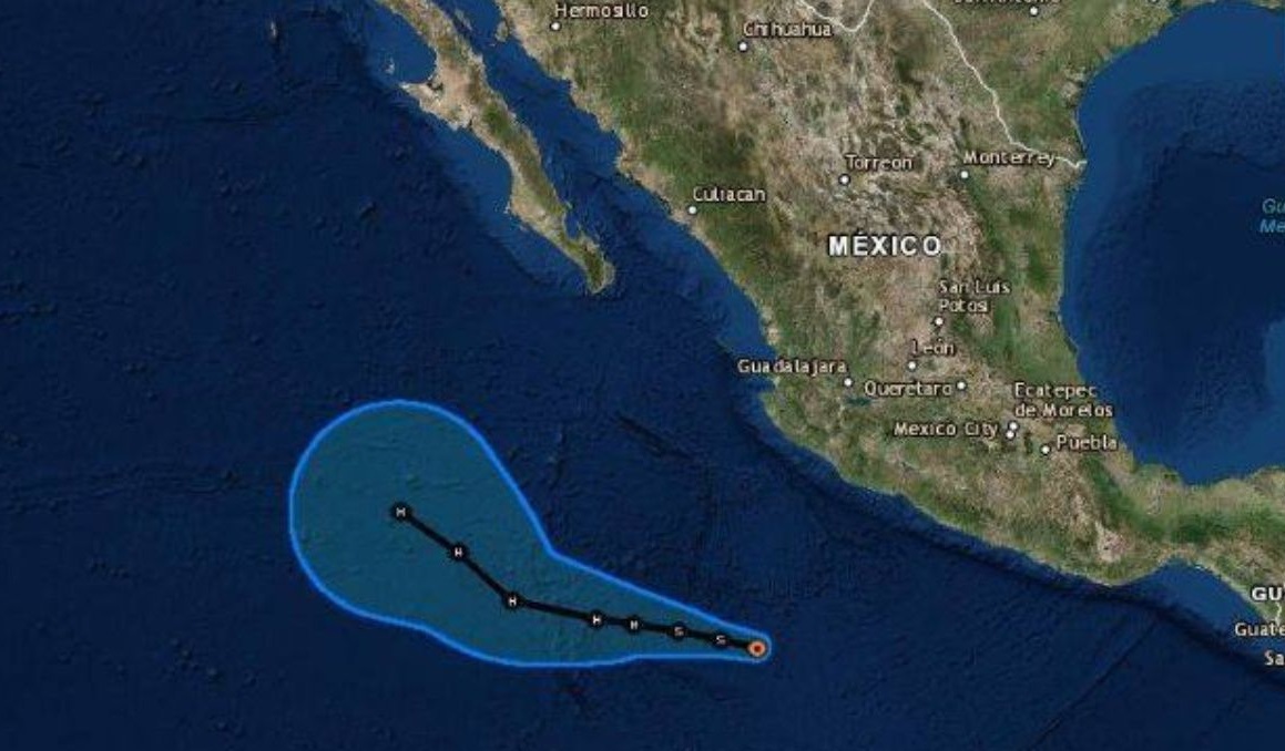  Pronostican lluvias en algunas zonas del país por tormenta tropical ‘Aletta’