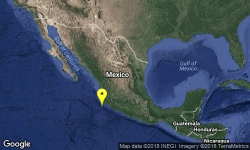  Se registra sismo de 4.0 de magnitud en Jalisco
