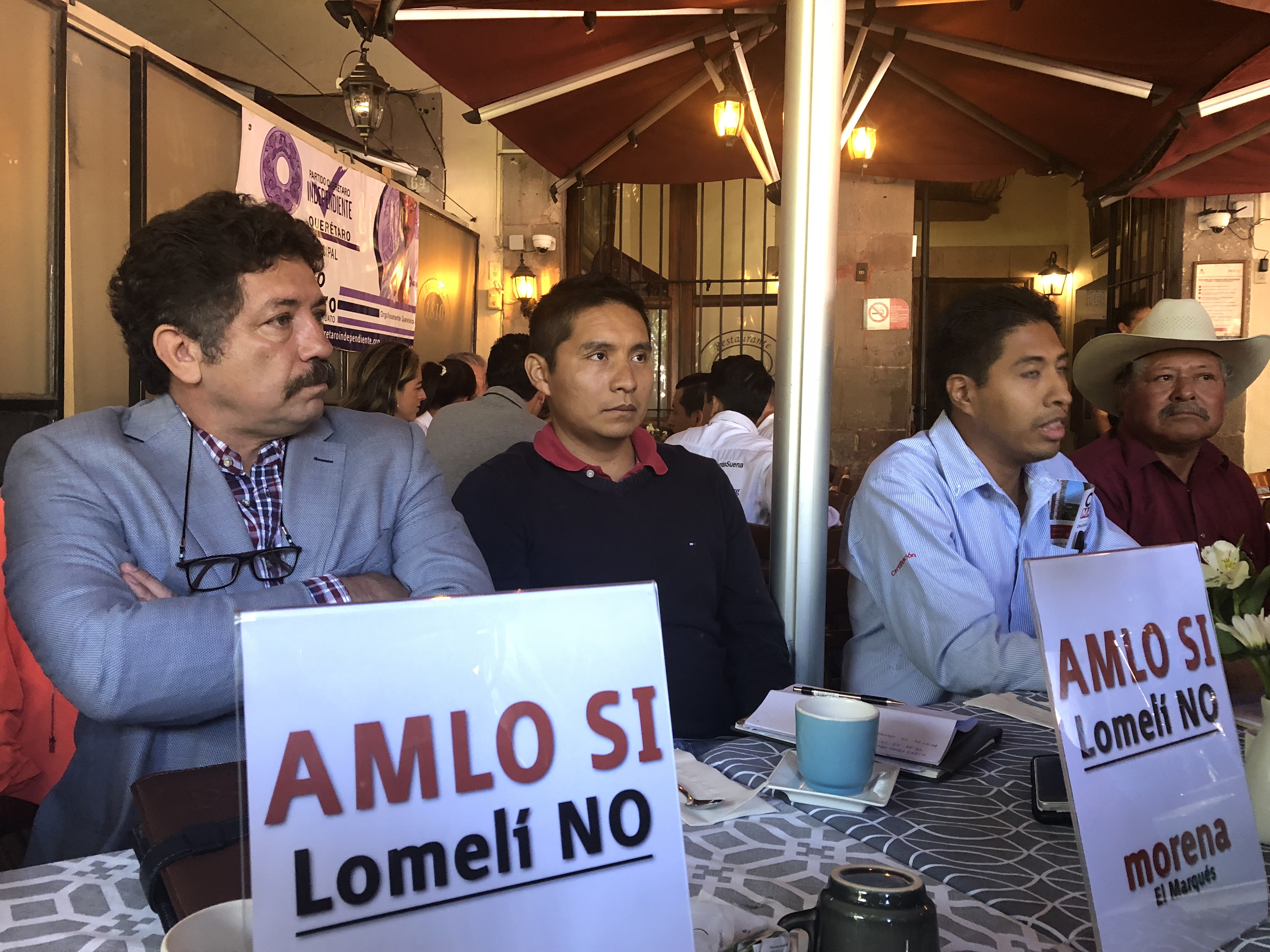  Rechazan militantes de Morena candidatura de Jorge Lomelí en El Marqués