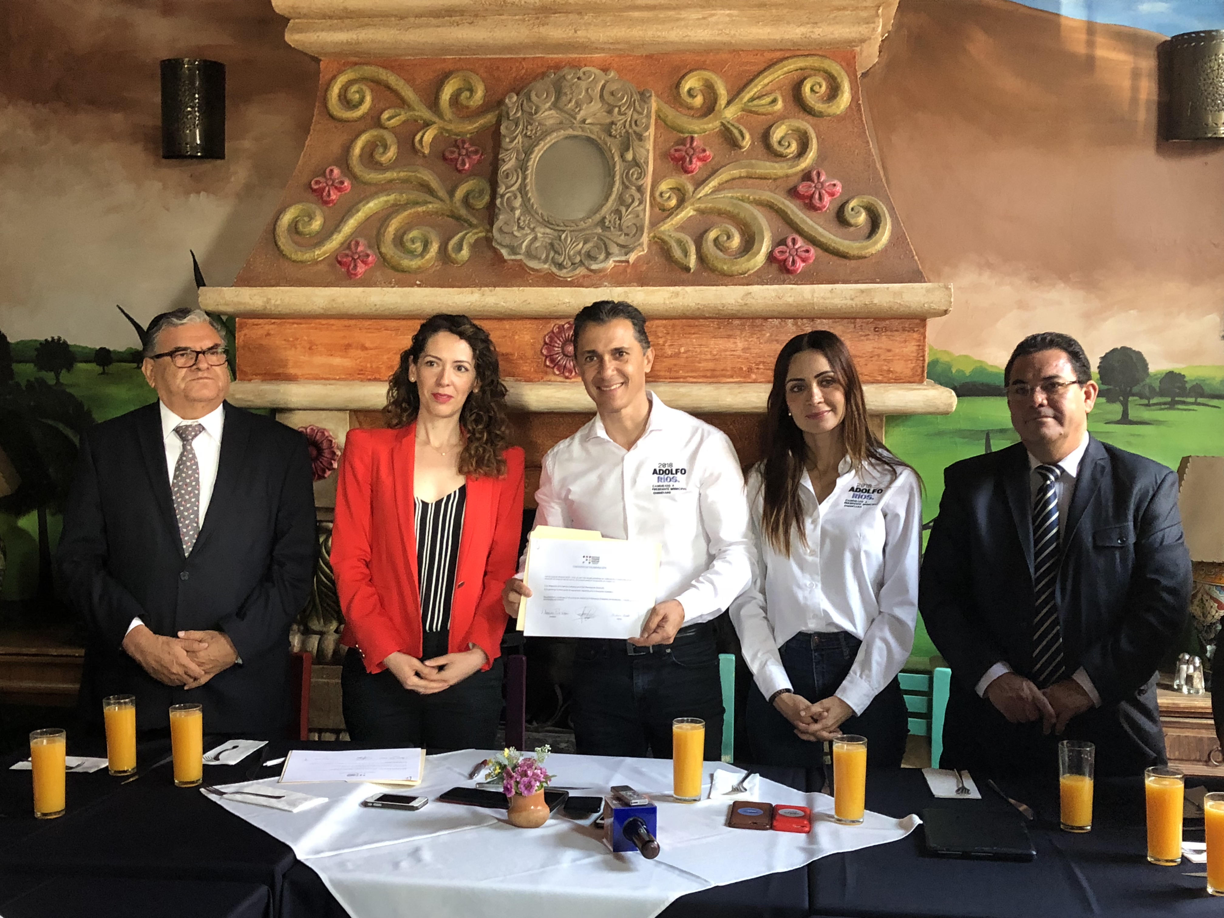  Suscribe Adolfo Ríos agenda del Observatorio Ciudadano de Querétaro