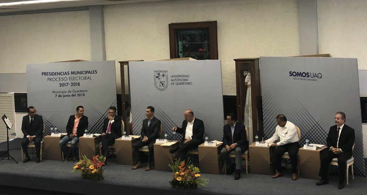 ¡Sigue el debate de los candidatos a la presidencia municipal de Querétaro en vivo!