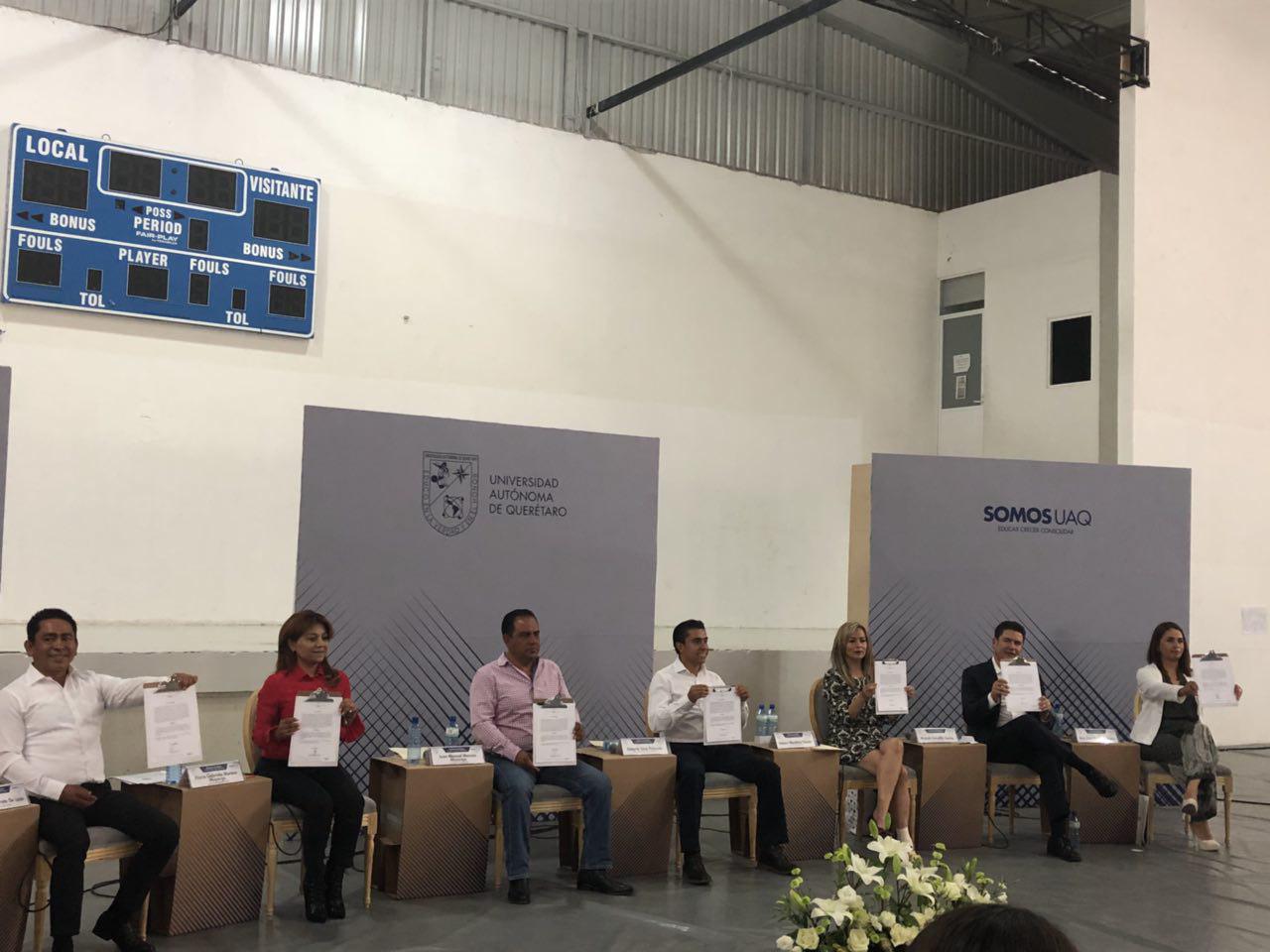  Debaten candidatos a la presidencia municipal de Corregidora
