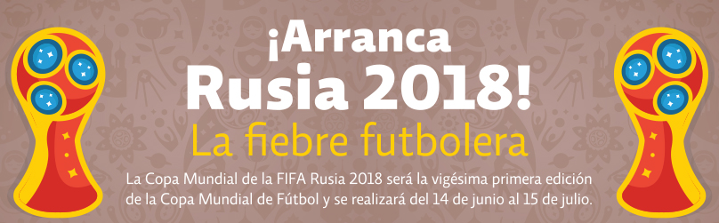 ¡Arranca Rusia 201! La fiebre futbolera