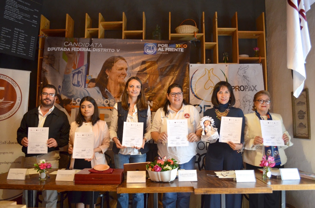  Ana Paola López Birlain hace compromiso con organizaciones embajadoras de la paz