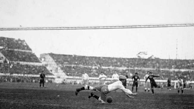  El penalti, un invento del portero William McCrum