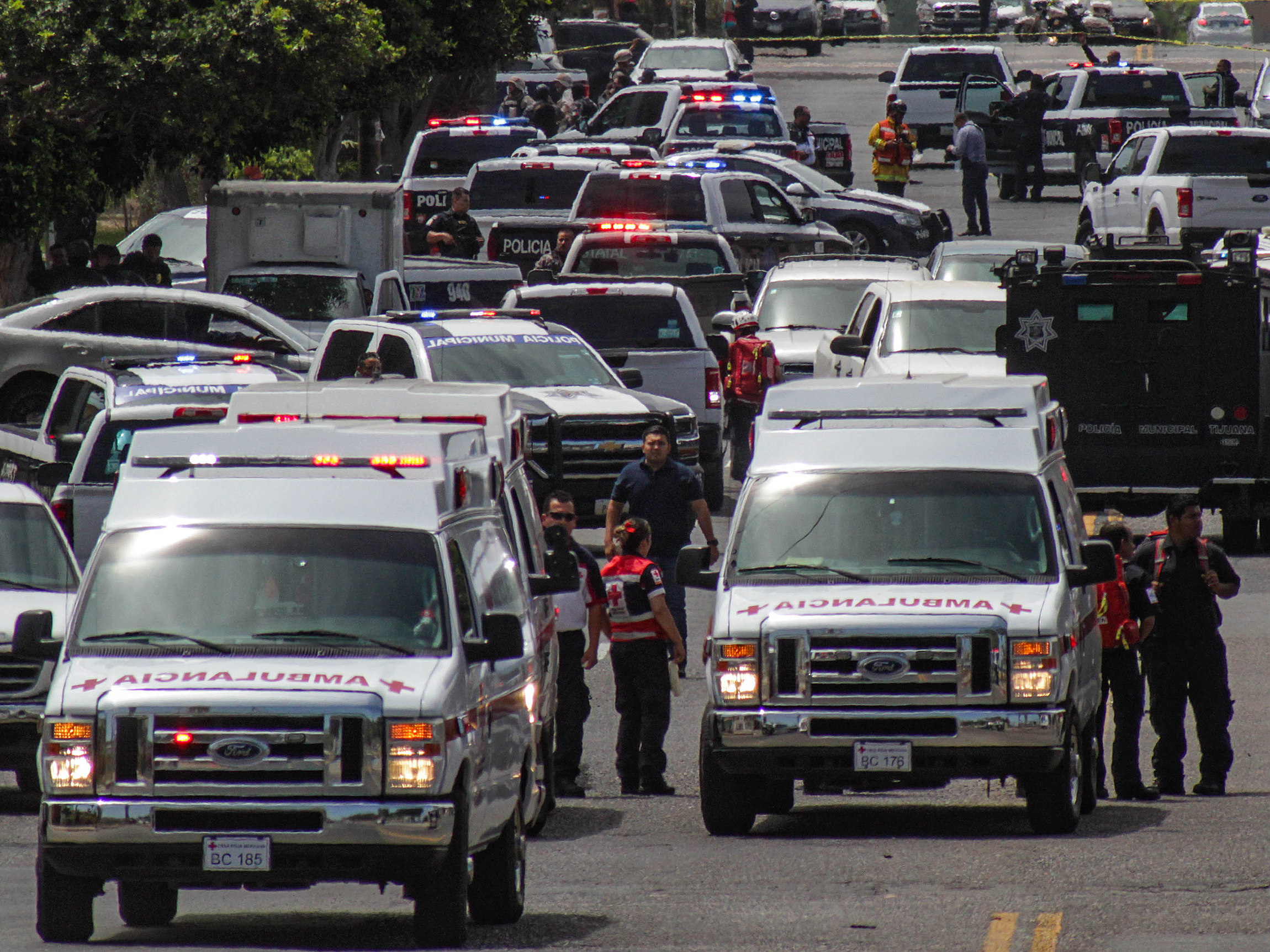  Sujeto asesina a su esposa y es abatido por policías en Tijuana