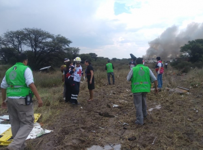  Gobernador confirma que no hubo muertos en accidente aéreo