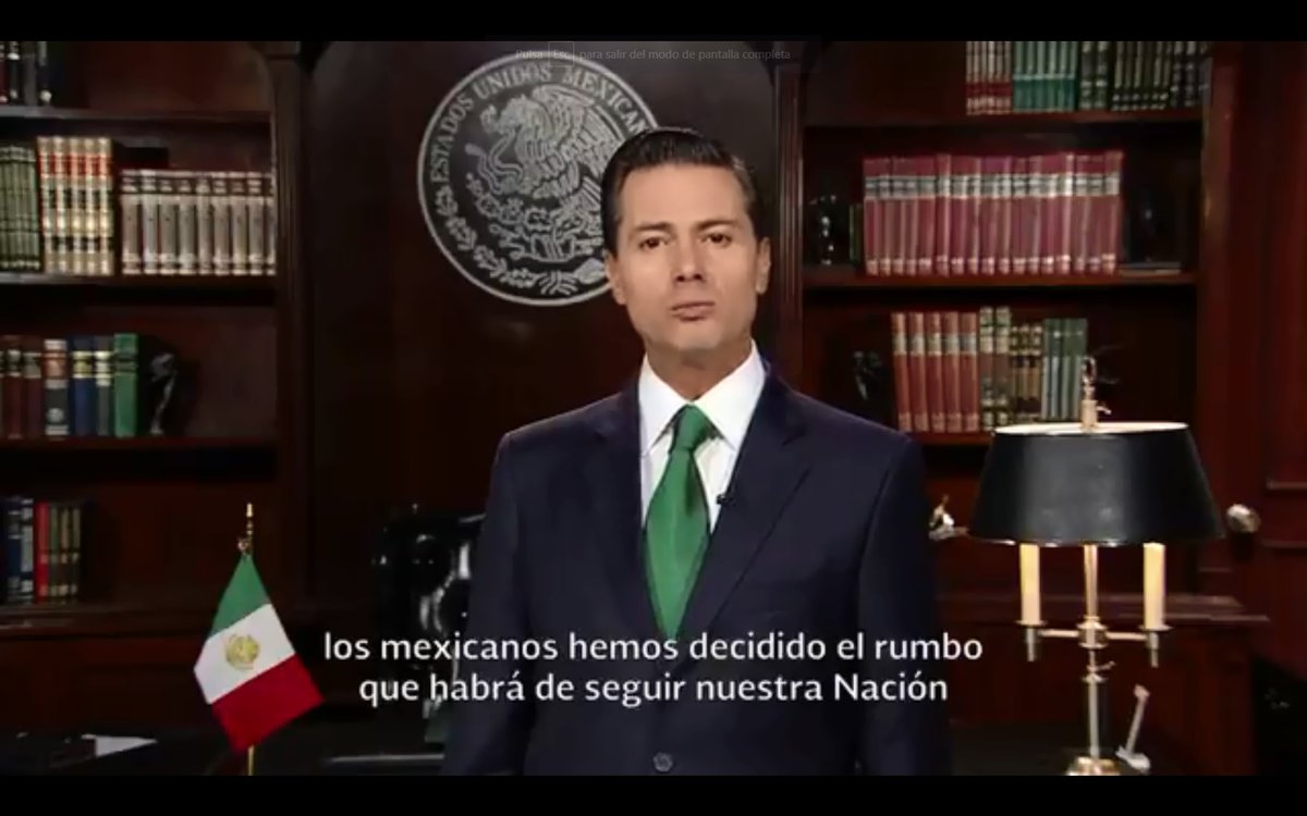  Peña Nieto reconoce triunfo de López Obrador y le ofrece colaboración