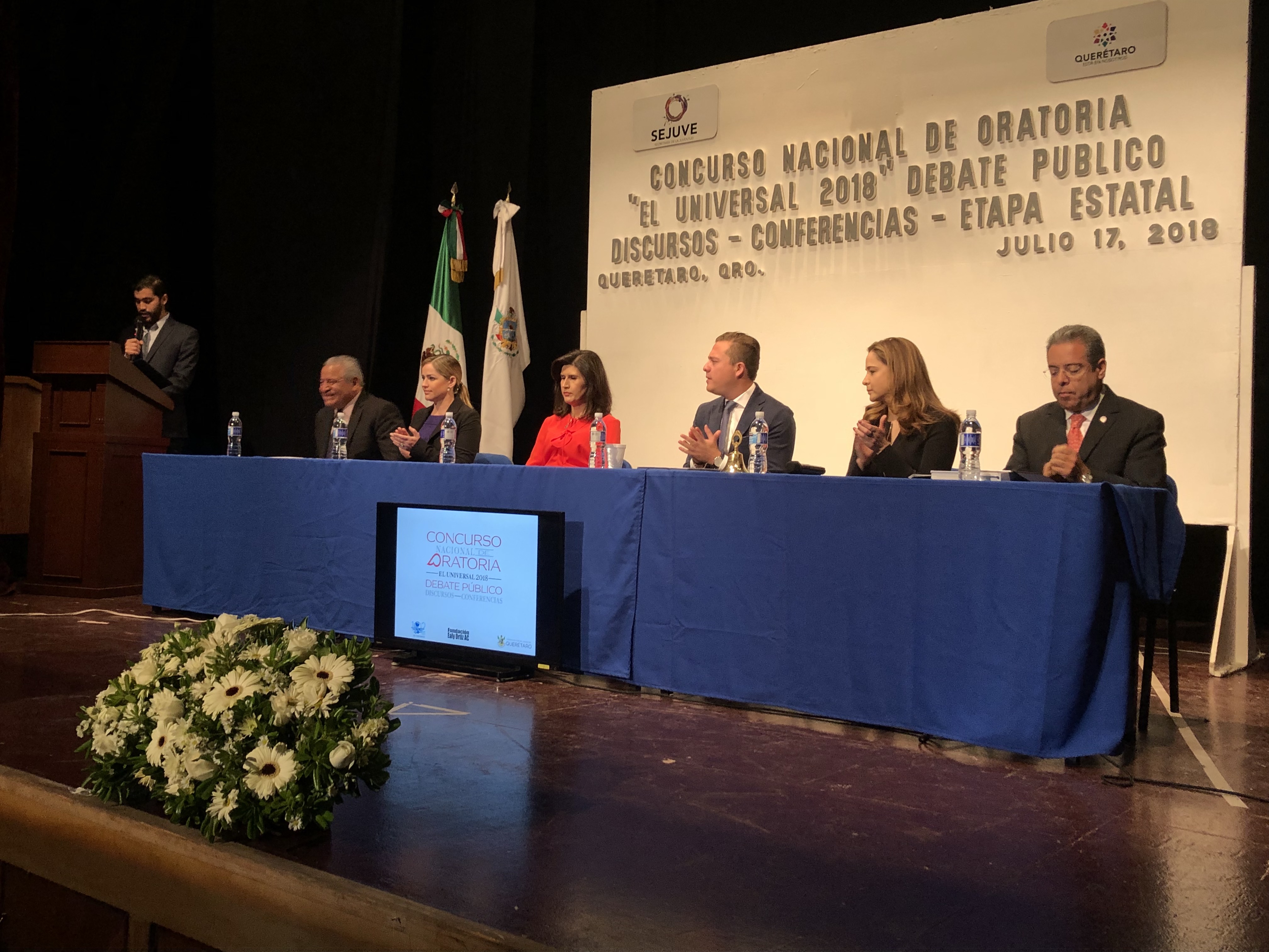  Siete jóvenes buscarán representar a Querétaro en el concurso de oratoria “El Universal 2018”