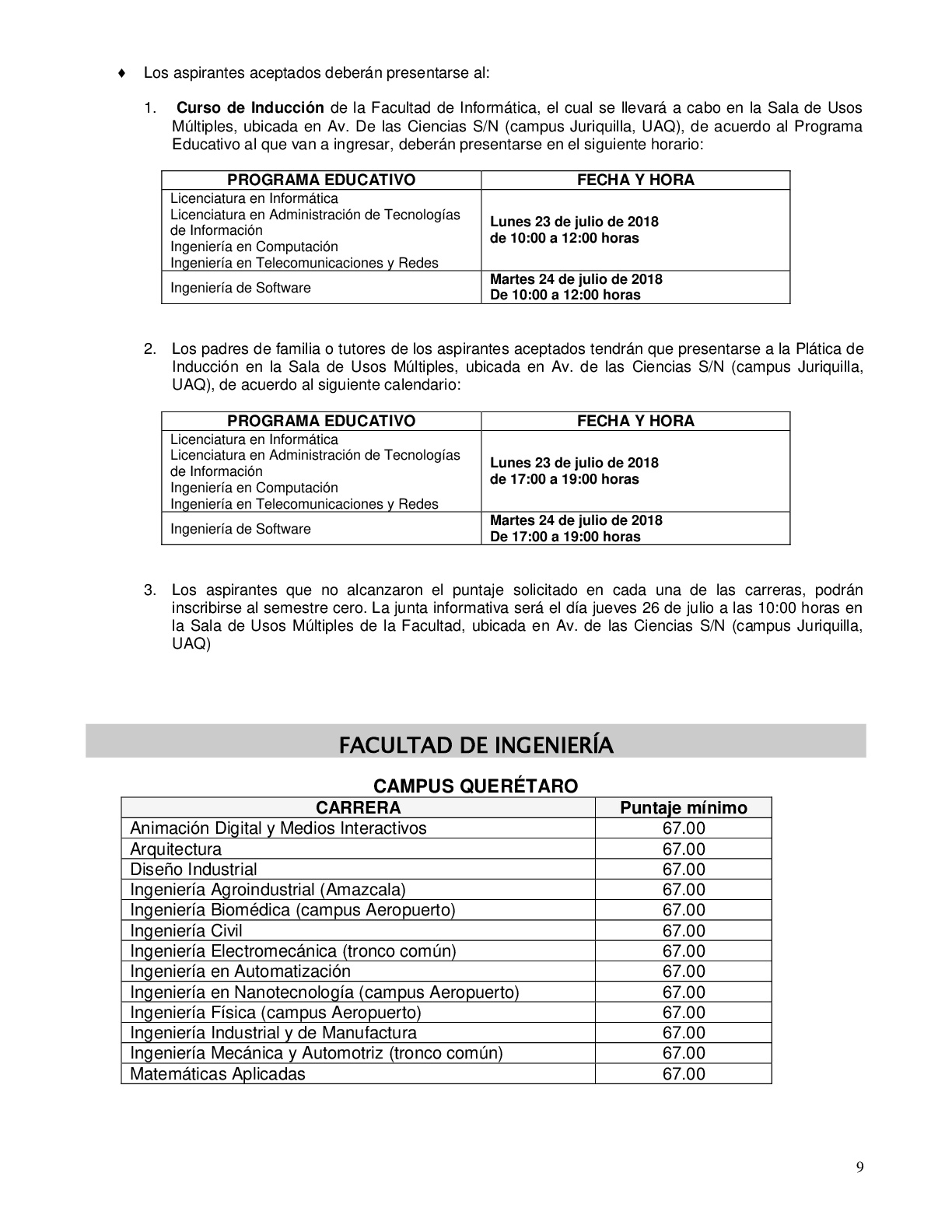 Hiciste Examen De Admision Para La Uaq Consulta Aqui Los Puntajes